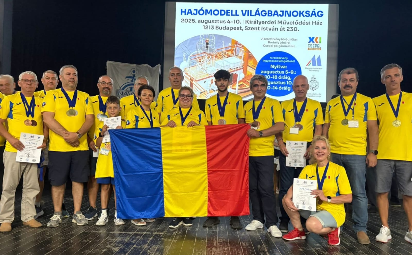 Navomodeliştii de la CSU şi Nauticus Models s-au întors cu 12 medalii de la Mondiale