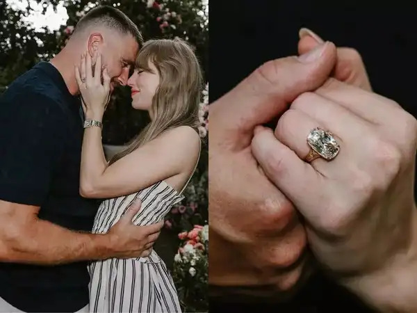 Taylor Swift şi Travis Kelce s-au logodit: «Profesoara voastră de engleză se căsătoreşte cu profesorul de sport!»