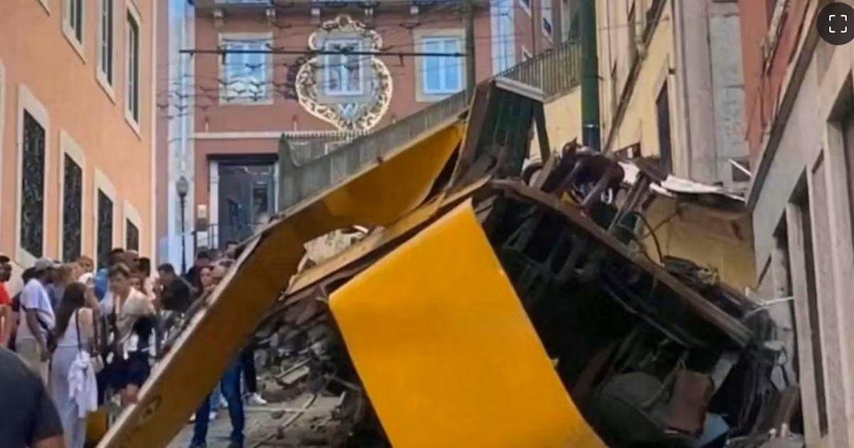 Accident catastrofal în Lisabona. Celebrul funicular portughez a deraiat  