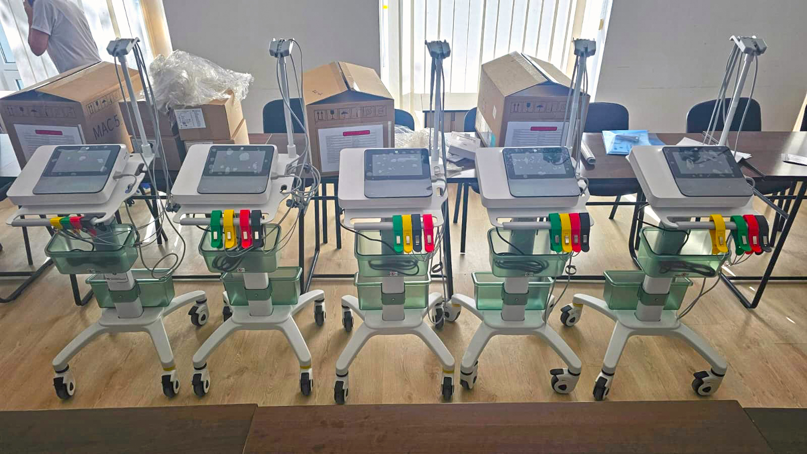 La Spitalul Judeţean Galaţi, în Policlinica veche, tehnologie nouă: echipamente ca în occident pentru pacienţii din Galaţi