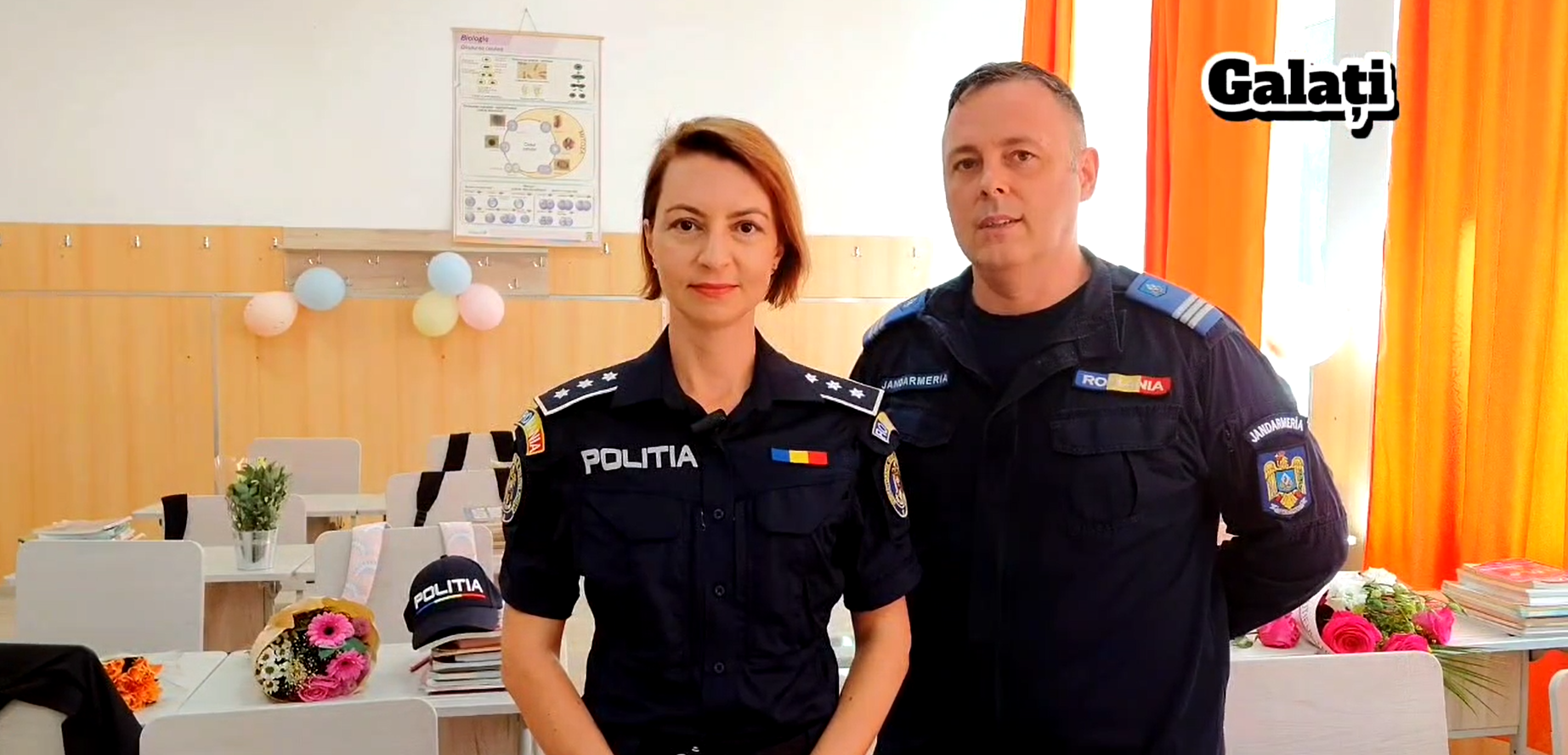 «Dragi elevi, noi suntem mereu alături de voi!» Mesajul IPJ Galaţi la început de an şcolar - VIDEO