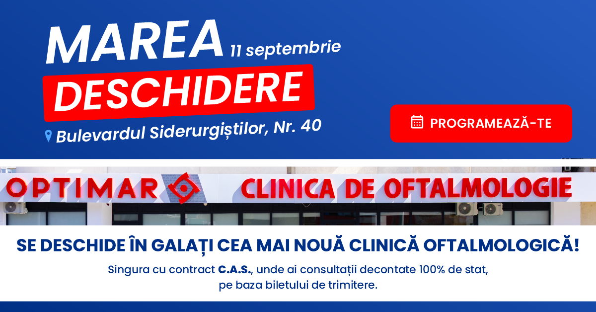 OPTIMAR  – Clinica de oftalmologie unde grija pentru ochii tăi se îmbină cu expertiza unei echipe medicale dedicate