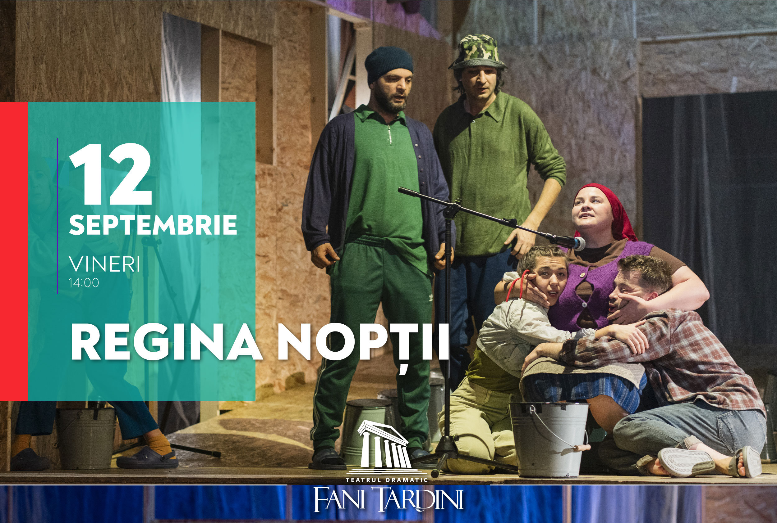 Vineri, reprezentaţie specială Regina nopţii la Dramatic