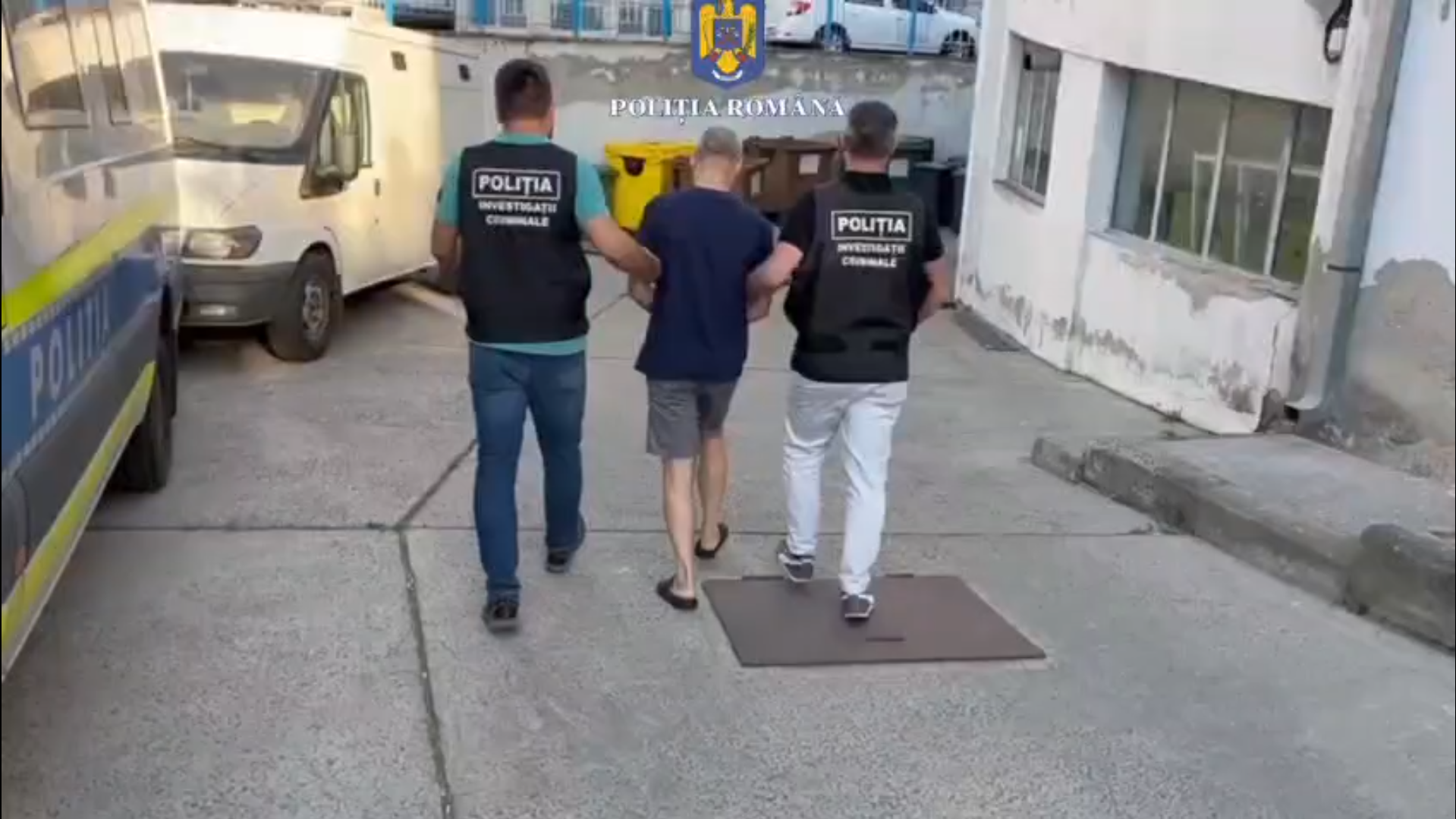 VIDEO: Hoţ în serie prins după ce a dat 9 spargeri, la Brăila
