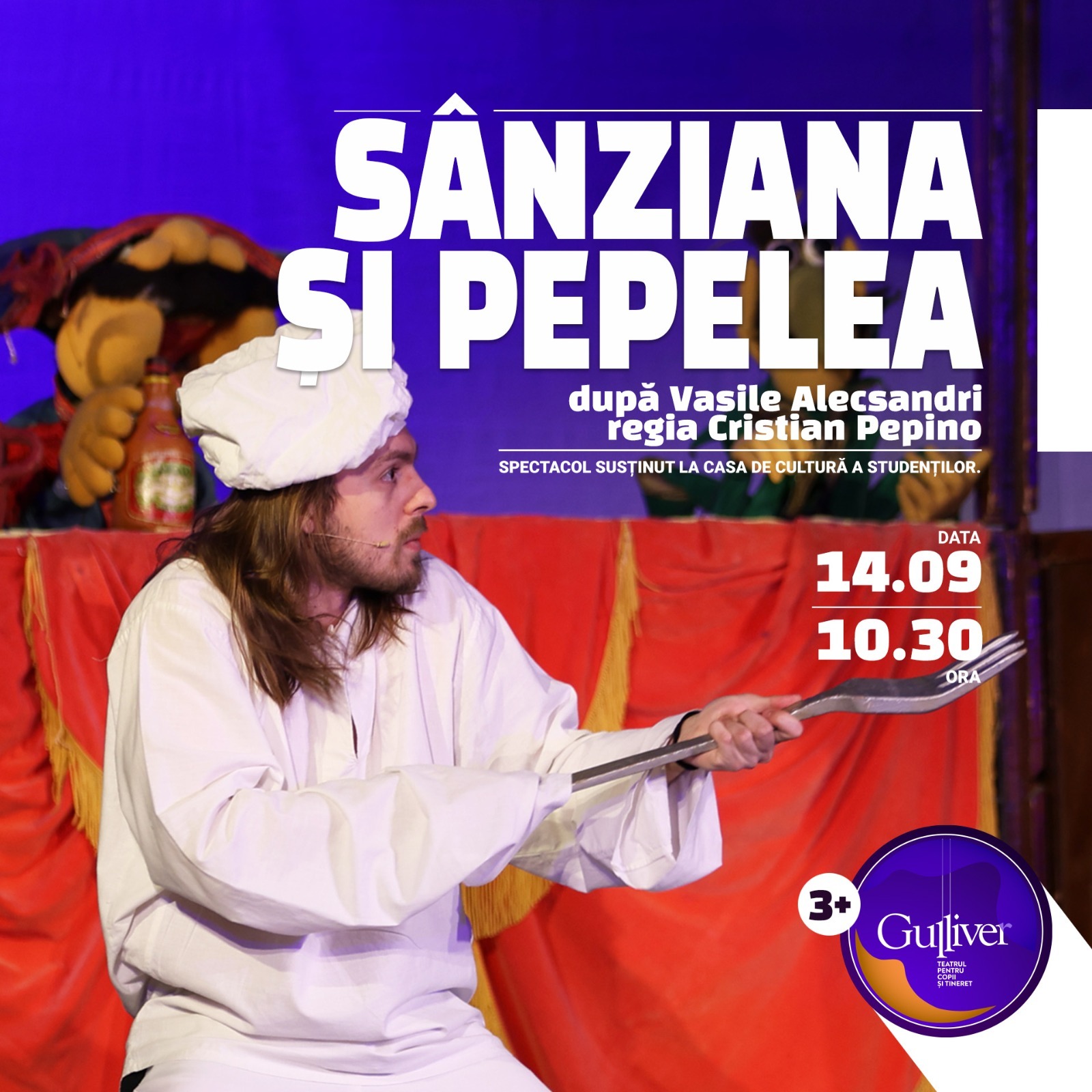 Un weekend cu joc şi vervă alături de ”Sânziana şi Pepelea” la GULLIVER