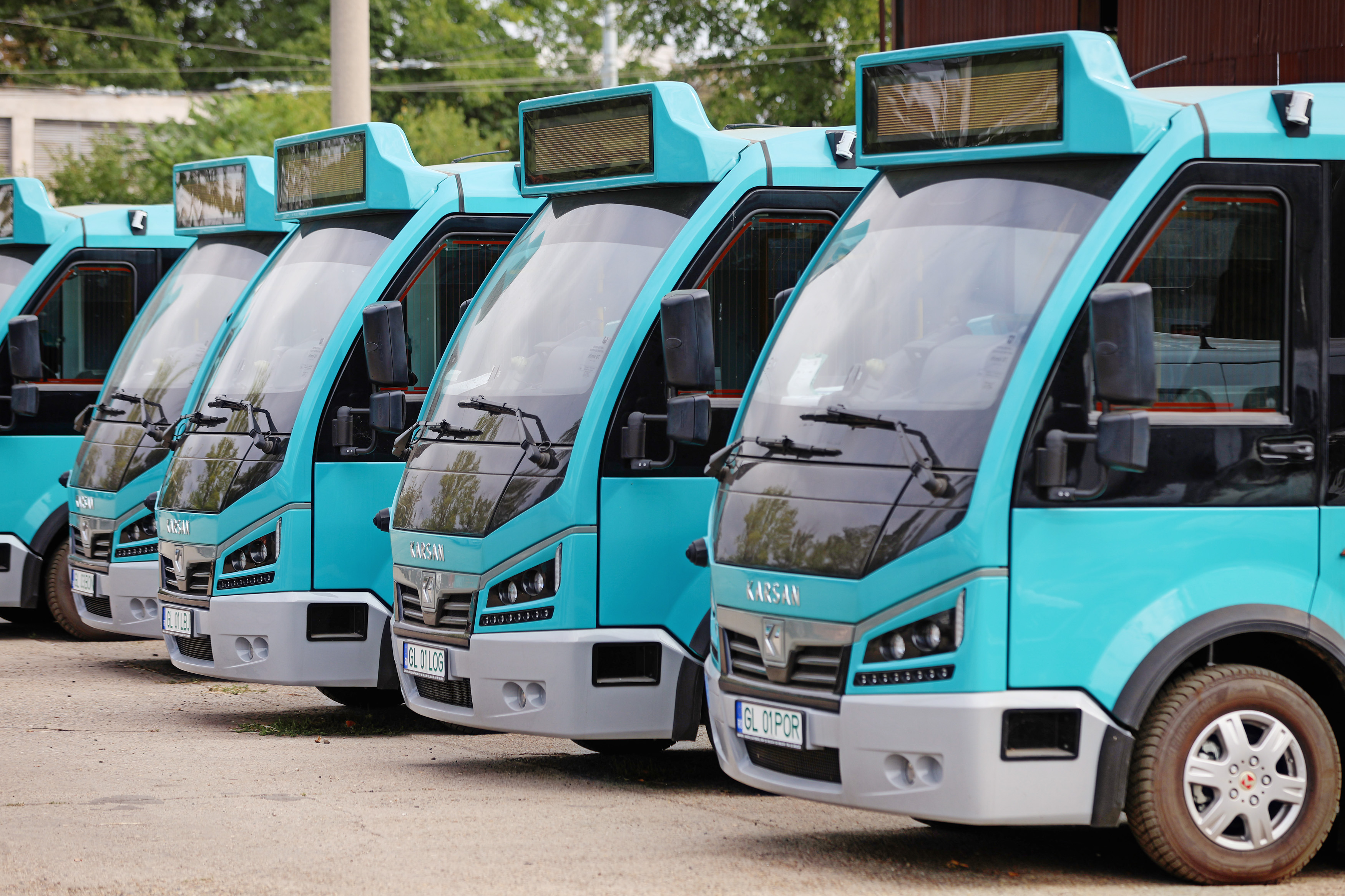 Intră în circulaţie microbuzele electrice pe ruta Galaţi-Vânători