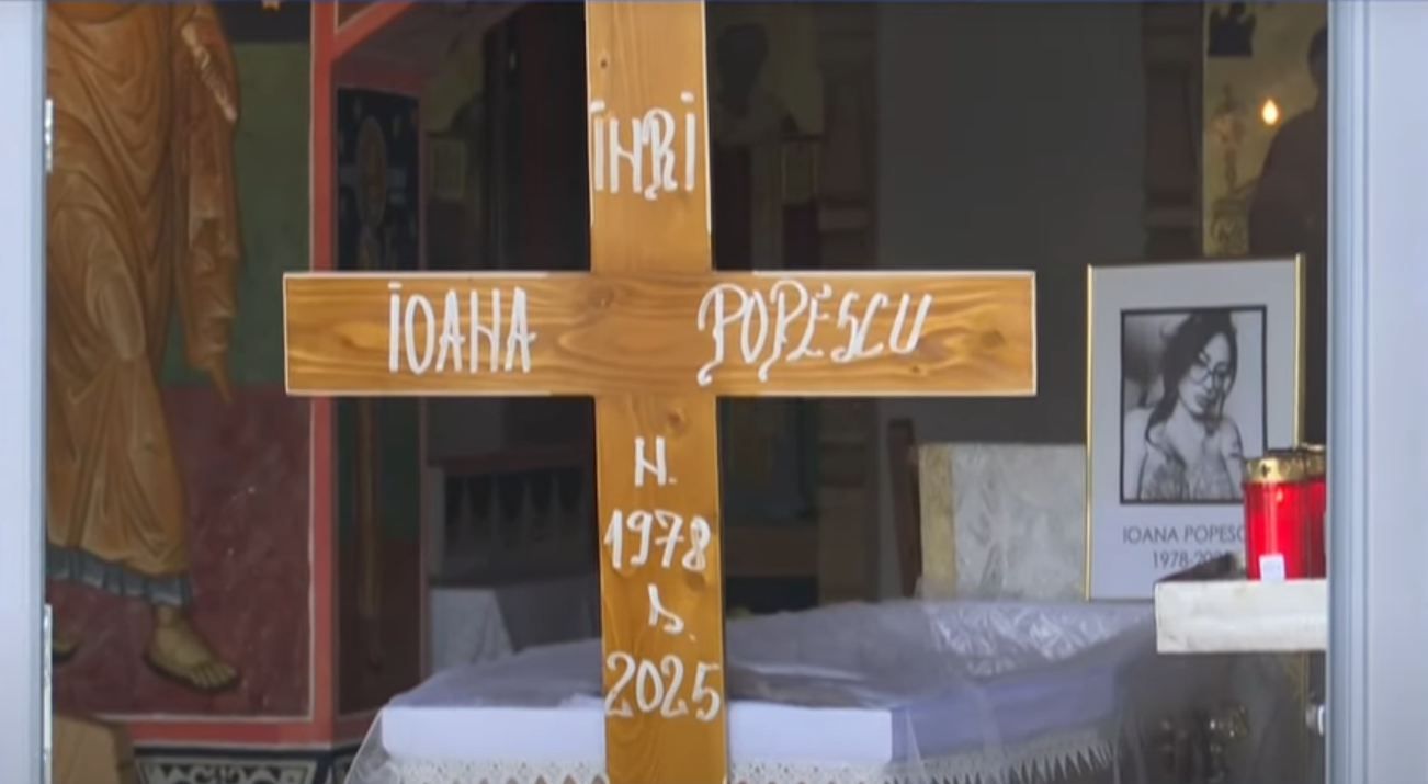 Trupul neînsufleţit al Ioanei Popescu a fost depus la capelă