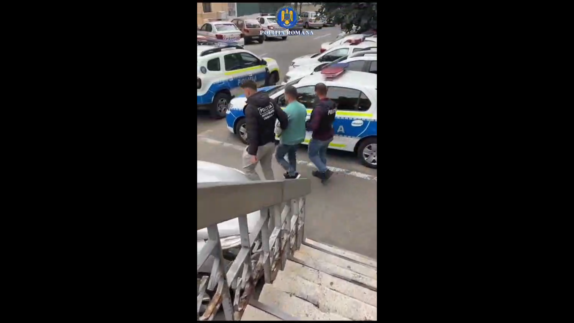 VIDEO: Reţinut de poliţişti şi arestat pentru furt calificat, la Tulcea