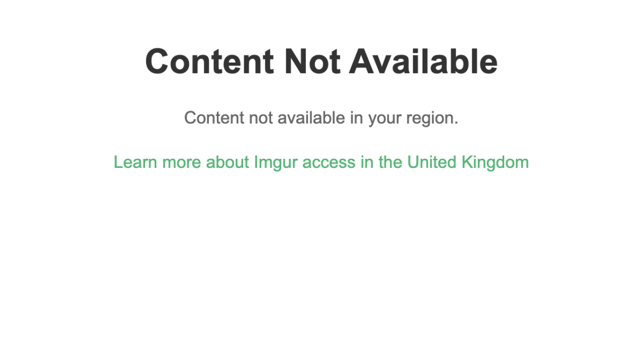 Imgur blochează accesul pentru utilizatorii din Marea Britanie