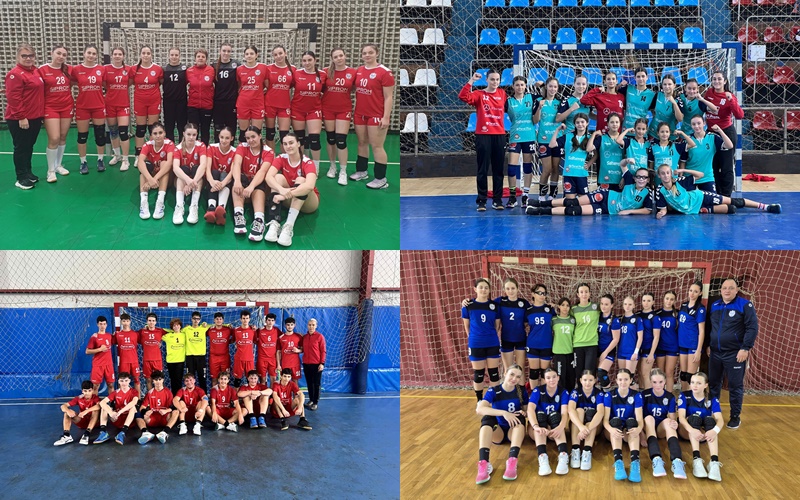 FOTO: Junioarele 1 de la Bute şi CSM Galaţi au debutat cu victorii, „nepoţelele” şi olimpicele invincibile la junioare 2