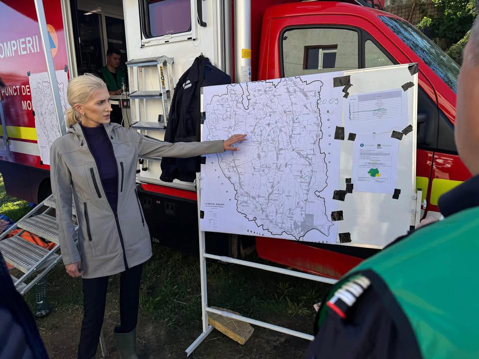 Vreme extremă: La Galaţi a fost convocat Comitetul Judeţean pentru Situaţii de Urgenţă