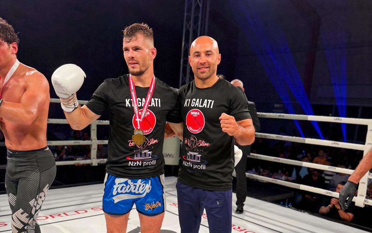 Cel mai valoros sportiv de kickboxing din Galaţi!