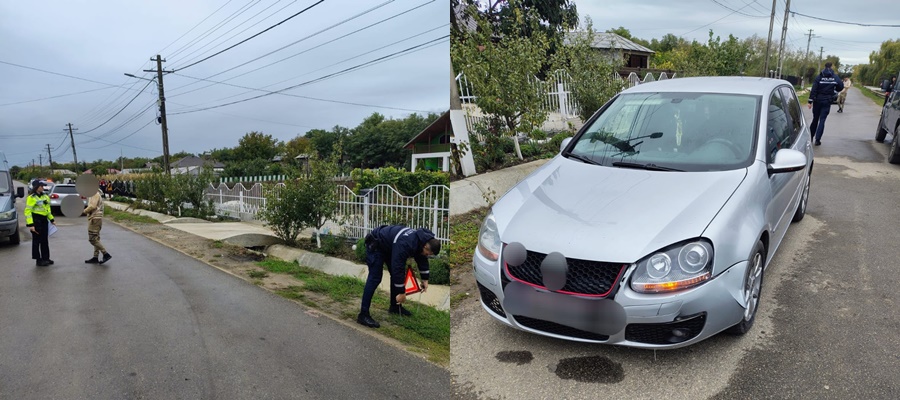 Galaţi: Accident rutier grav în localitatea Griviţa! Două victime, mamă şi copil - UPDATE/FOTO