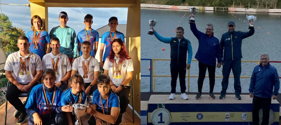 Kaiaciştii şi canoiştii de la CSM Dunărea, în topul naţional