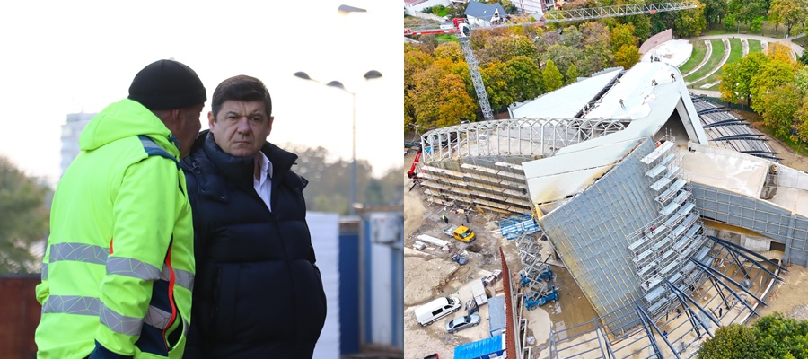 Preşedintele CJ Galaţi a verificat stadiul lucrărilor pe şantierul noului Muzeul de Artă Vizuală