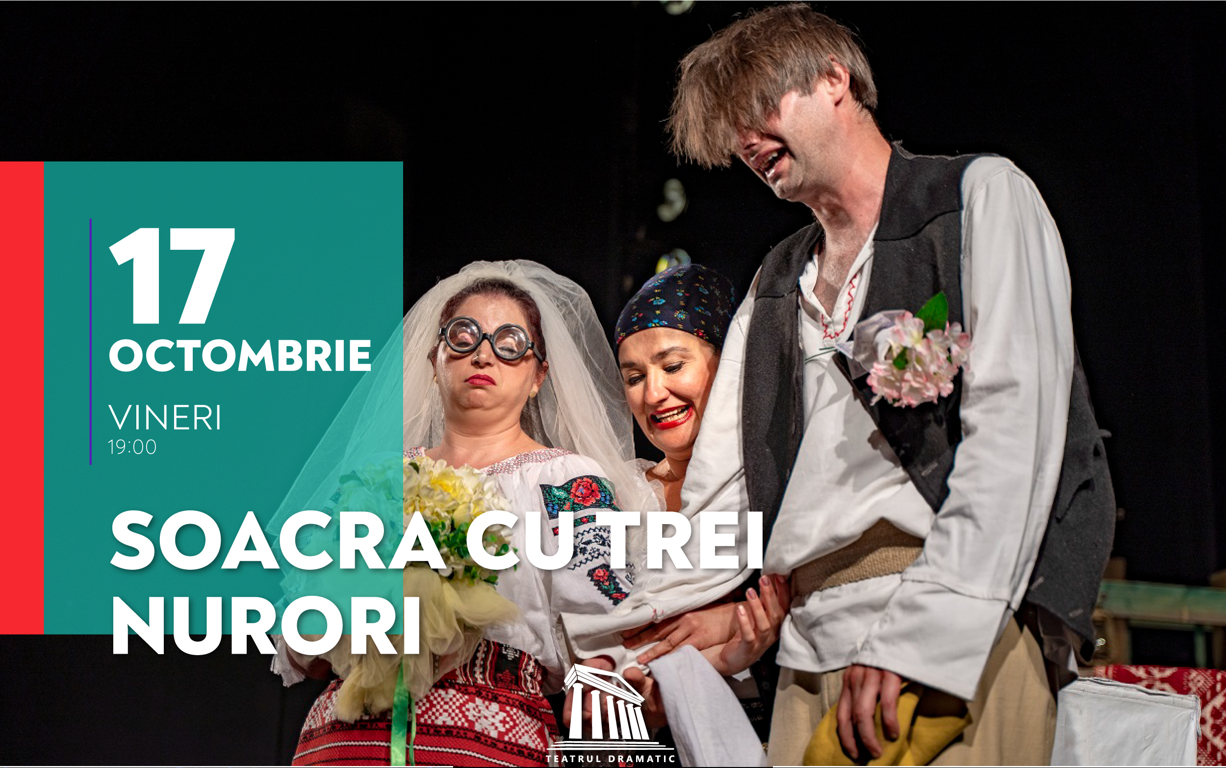 Comedie și dramă, la Teatrul Dramatic Galați! Programul spectacolelor din acest weekend