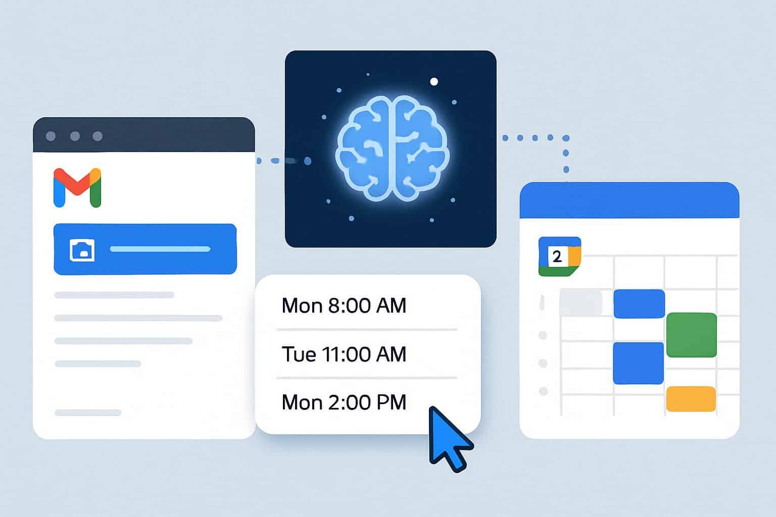 Google lansează funcţia „Help me schedule” cu Gemini AI