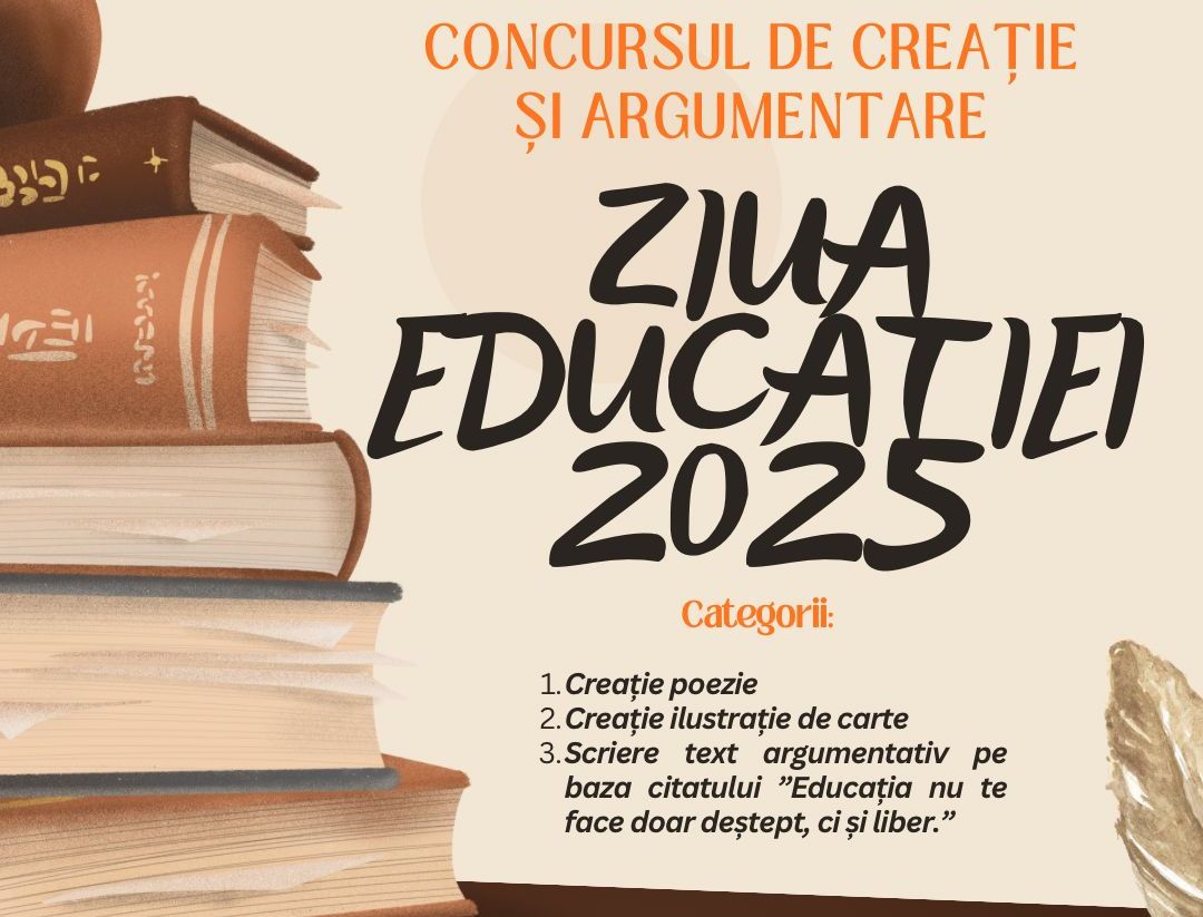 Pune-ţi creativitatea la încercare! Concurs, cu premii, pentru elevii şi studenţii din Galaţi