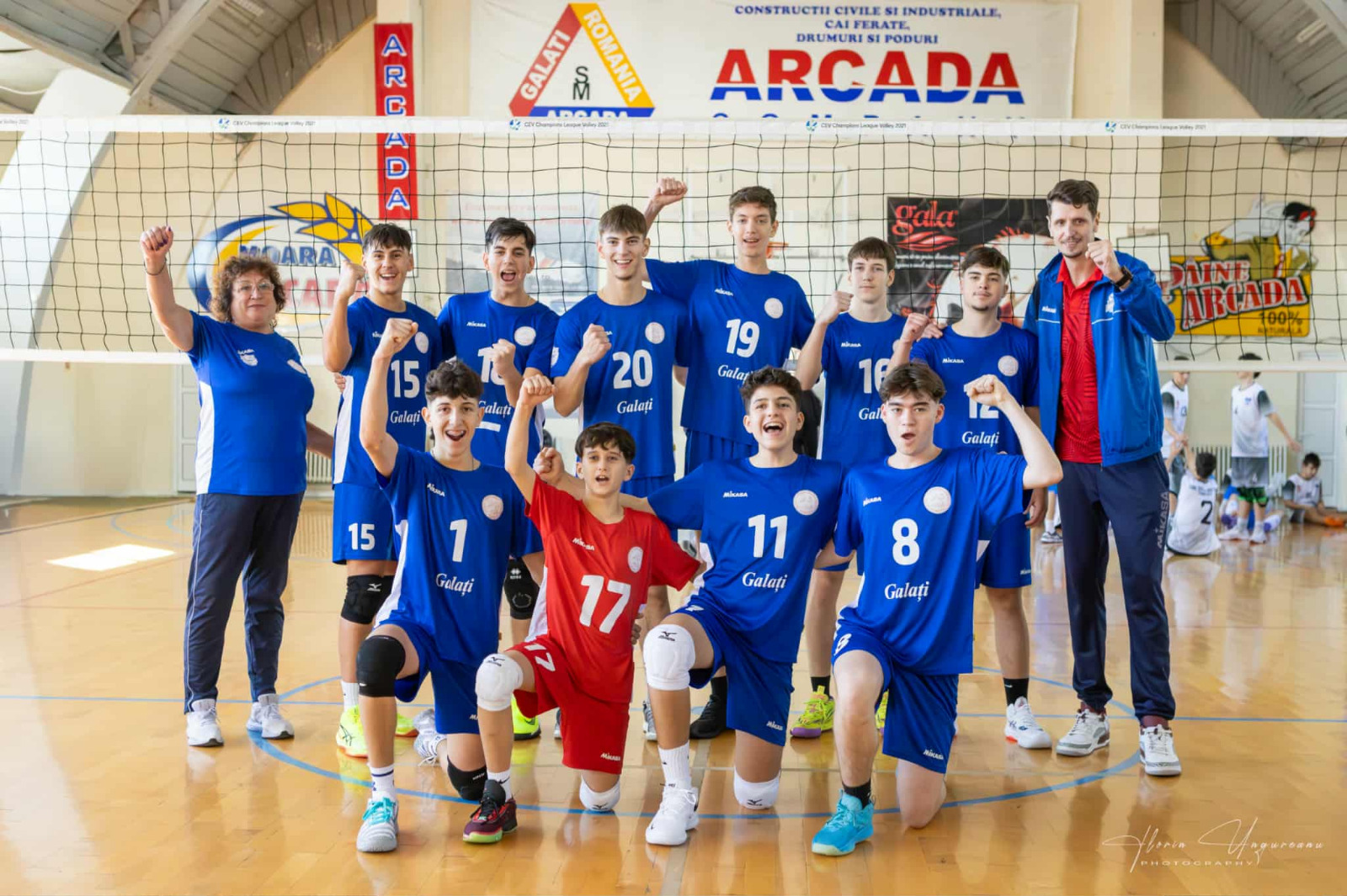 Juniorii Under 17 de la CSM Arcada şi-au depus candidatura pentru medalii