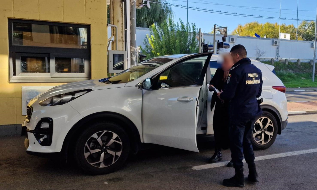 Galaţi: Permis de conducere fals descoperit asupra unui cetăţean ucrainean