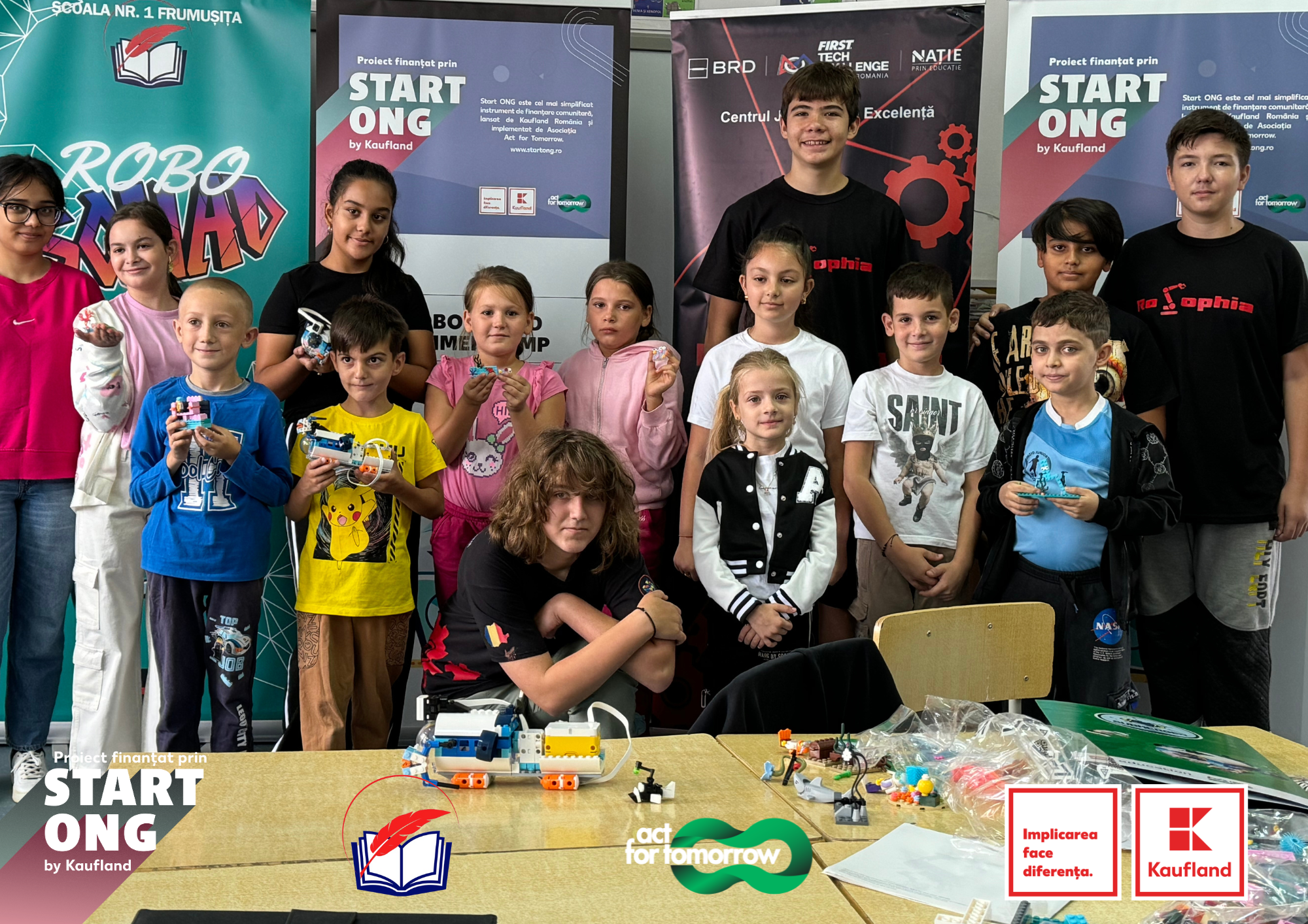 Galaţi: „Inovare prin programare”, la Şcoala Gimnazială Nr. 1 din Frumuşiţa (FOTO)