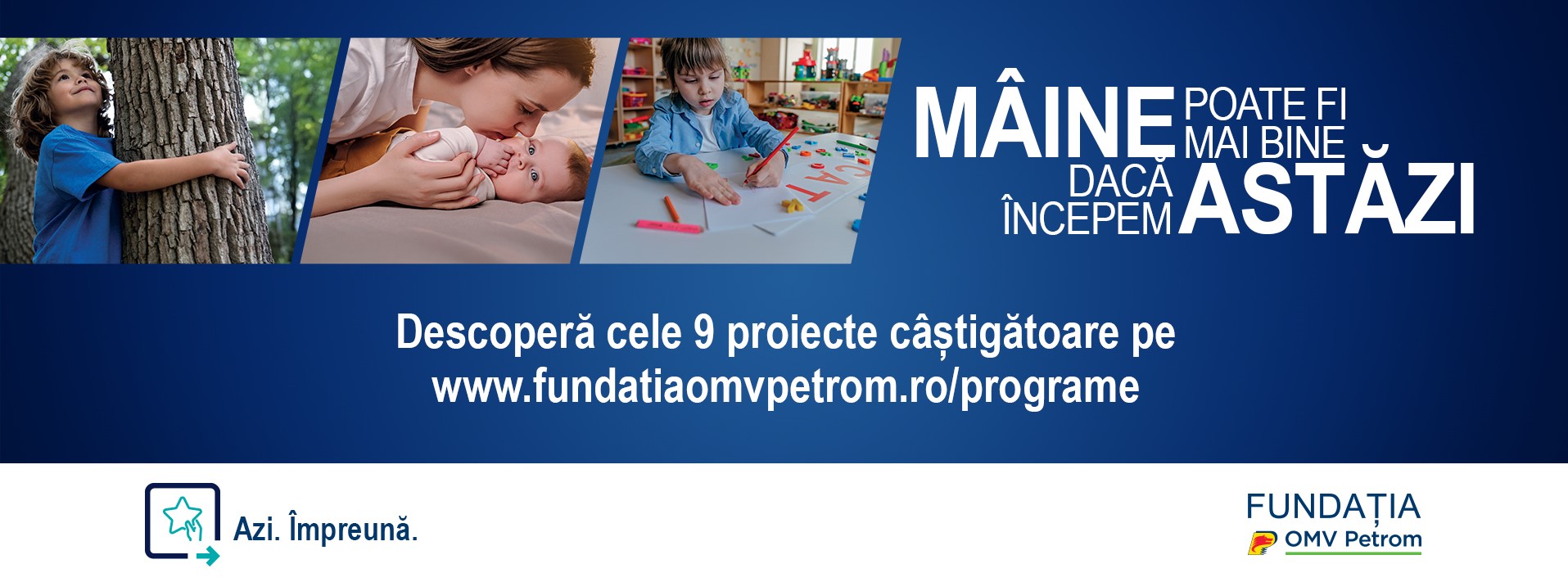 Fundaţia OMV Petrom anunţă câştigătorii fondului de finanţare „Azi. Împreună.”