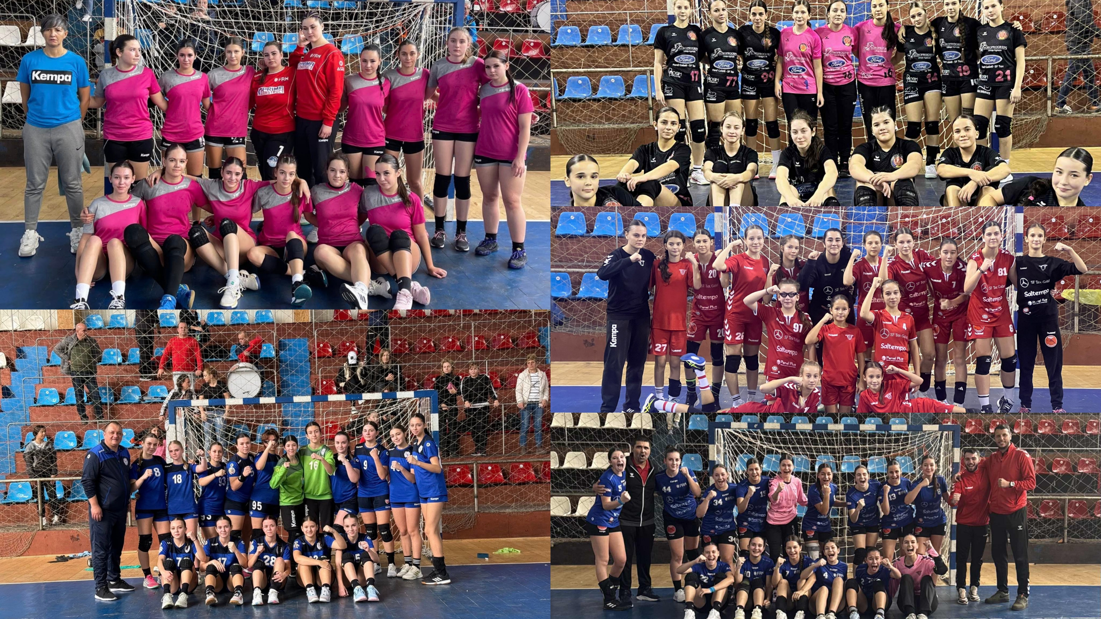 FOTO: Handbalistele de la Bute, CSM şi Viitorul Oţelul au câştigat derbiurile gălăţene