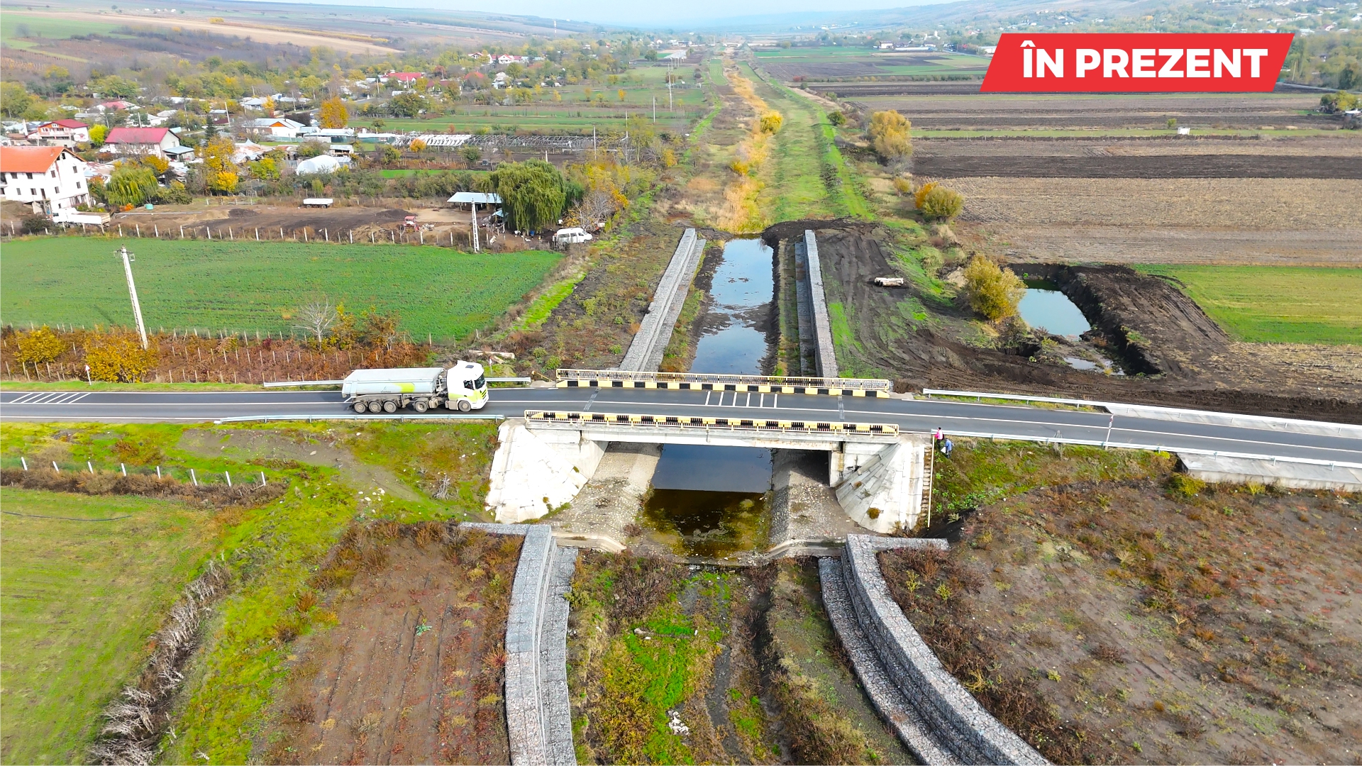 Galaţi: S-au finalizat lucrările de refacere a DJ 255, între Rediu şi Suhurlui