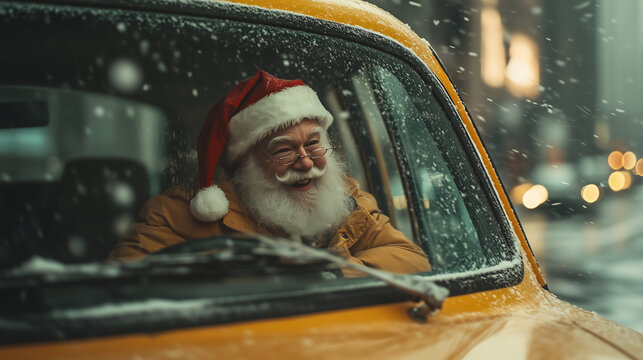 Moş Crăciun vine cu taxiul la Târgul de Crăciun 2025 de la Galaţi