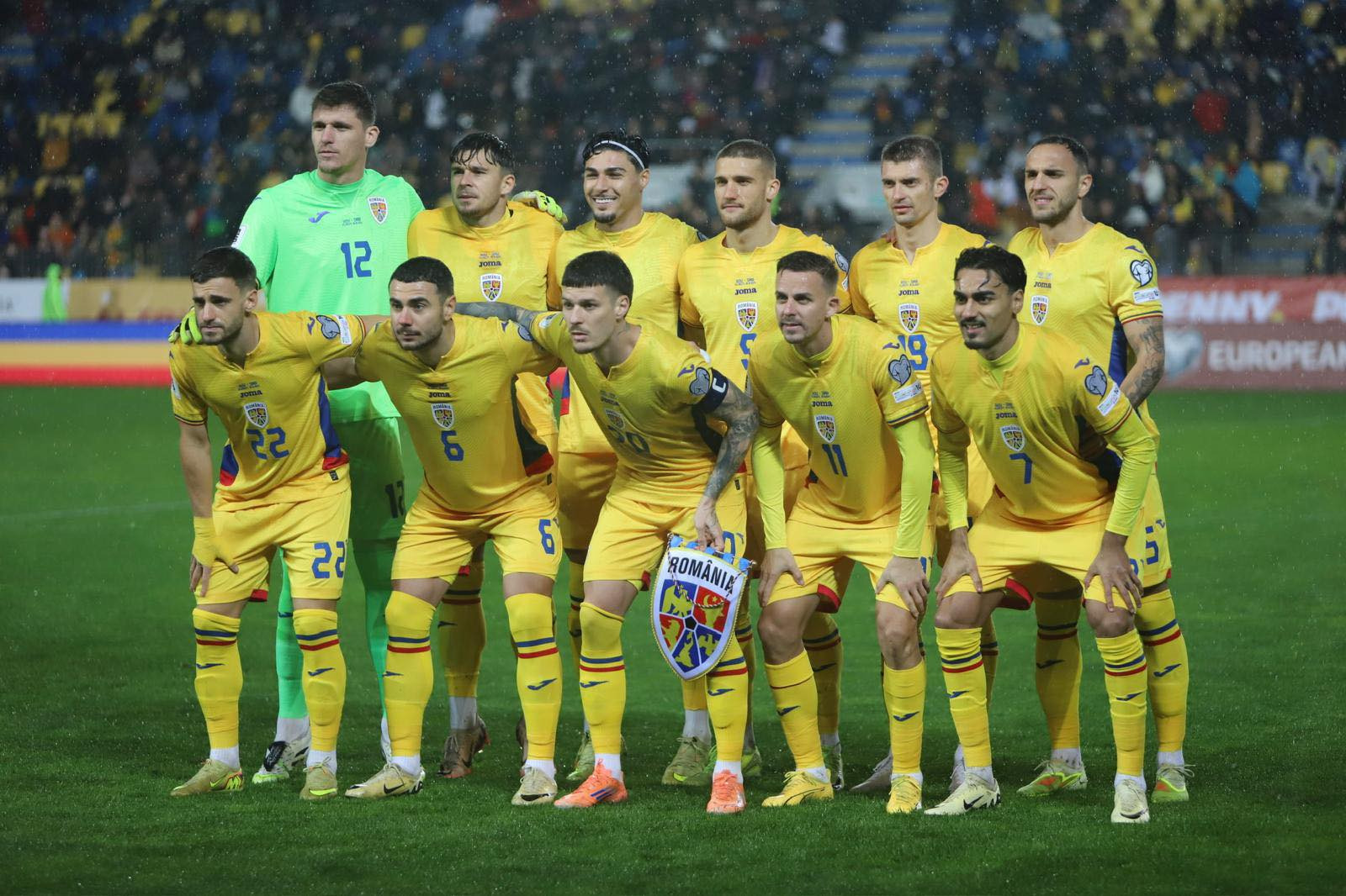 România îşi va afla joi adversara pentru barajul de calificare la Cupa Mondială 2026 dintre Italia, Turcia, Ucraina sau Danemarca