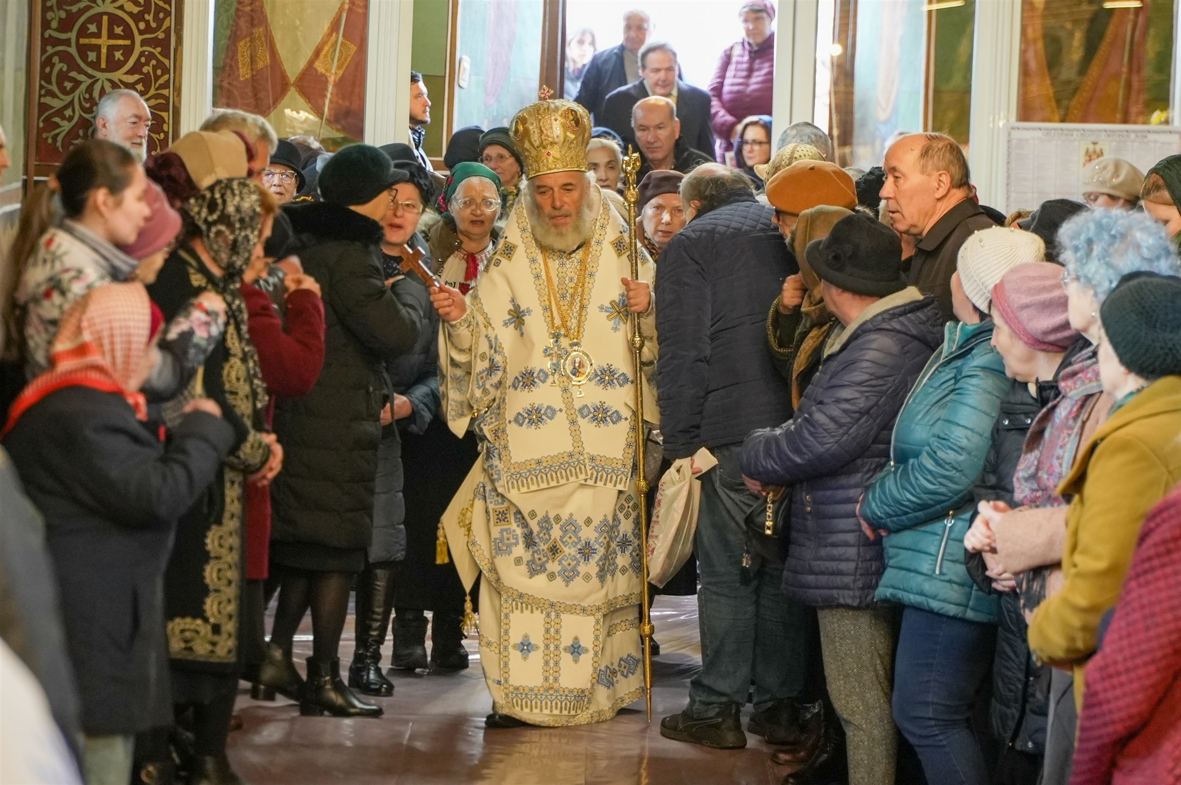 FOTO: Hramul bisericii „Vovidenia” din municipiul Galaţi