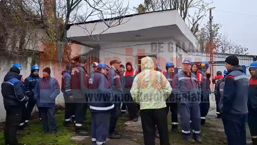 VIDEO: Grevă de avertisment la Navrom Galaţi