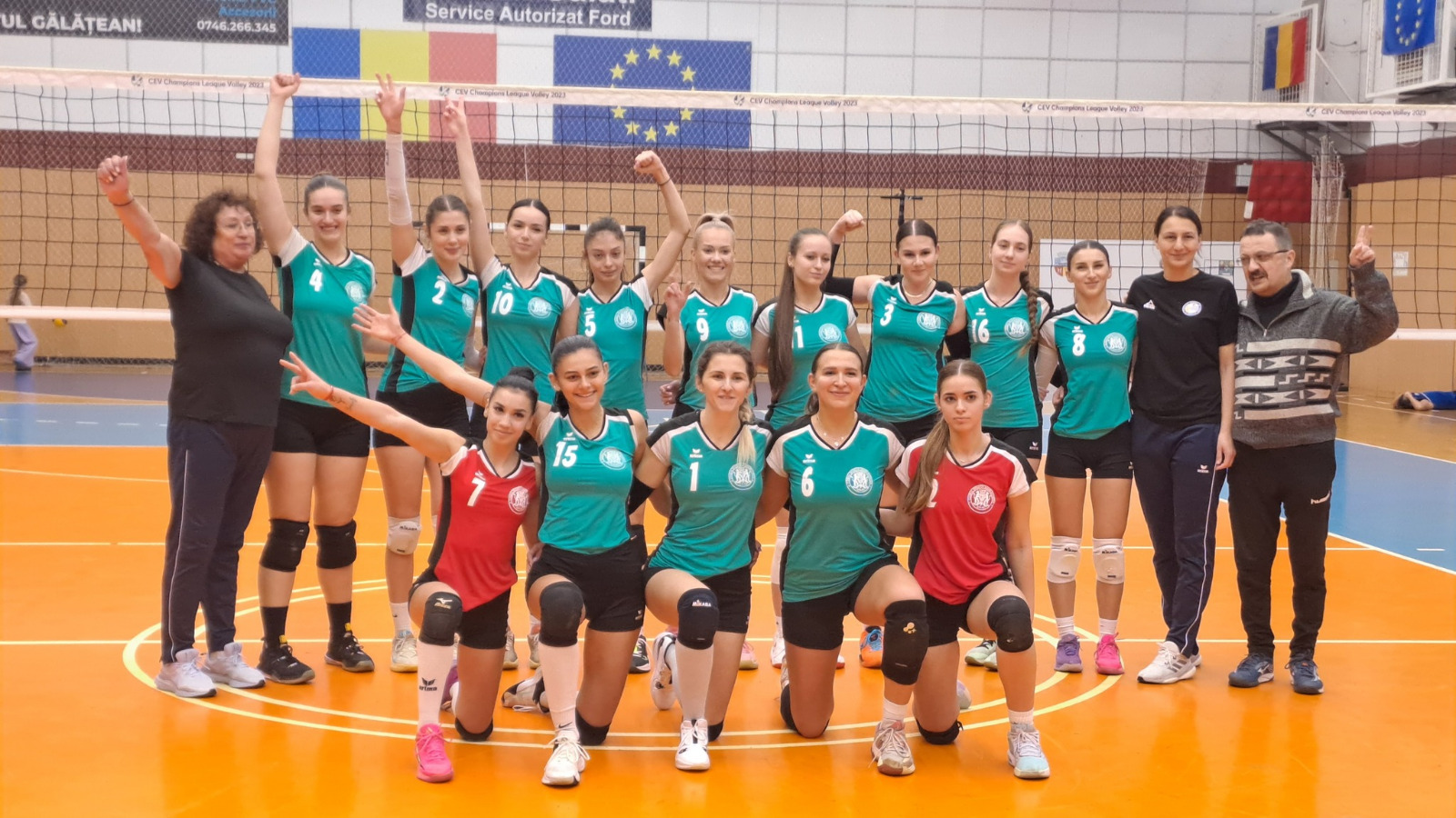 Victorie cu Asparcardin pentru voleibalistele de la CSU Galaţi