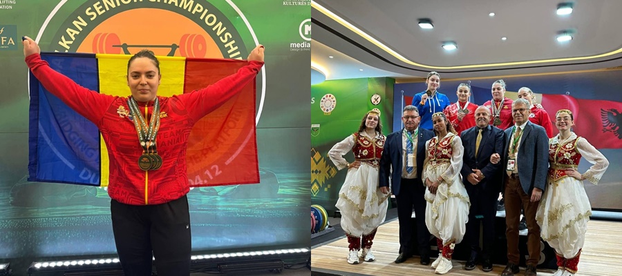 Haltere: Alexandra Alexe, triplă campioană balcanică