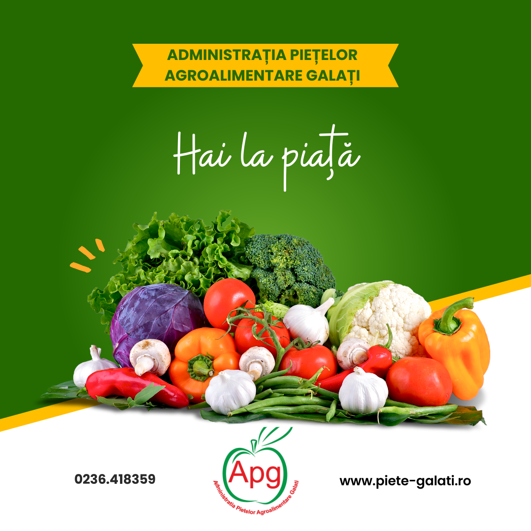 Atmosfera sărbătorilor se simte din ce în ce mai mult în pieţele agroalimentare din Galaţi