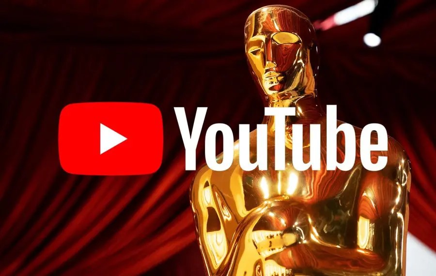 Transmisiunea premiilor Oscar va fi mutată pe YouTube din 2029